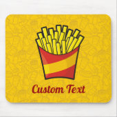 French Fries Maus Pad Mousepad (Vorne)