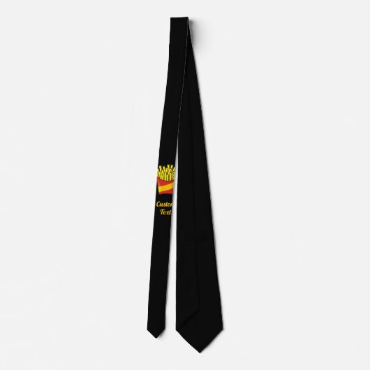 French Fries Neck Tie Krawatte (Rückseite)