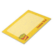 French Fries Notepad Notizblock (angewinkelt)