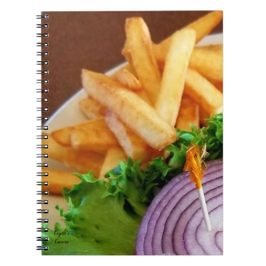French Fries Notizblock (Vorderseite)