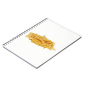 French Fries Notizblock (Linke Seite)