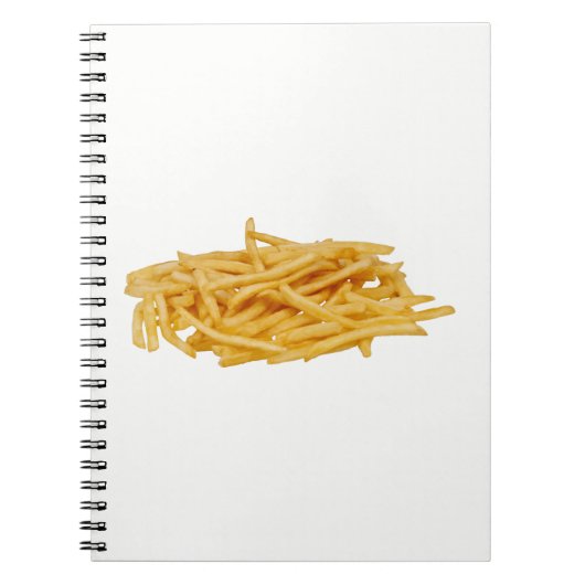 French Fries Notizblock (Vorderseite)