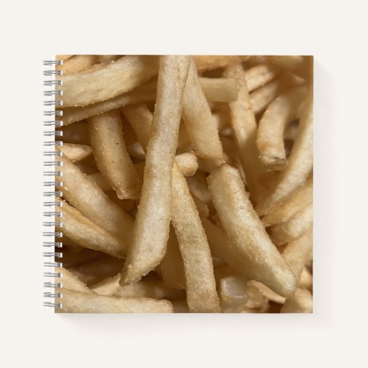 French Fries Notizblock (Vorderseite)