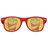French Fries Partybrille (Vorderseite)