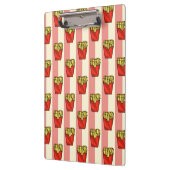 French Fries Pattern Klemmbrett (Links)