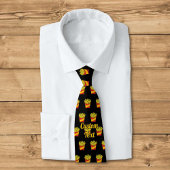 French Fries Pattern Necktie Krawatte