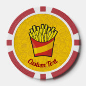 French Fries Pokerchips (Vorderseite)