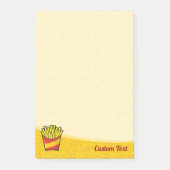 French Fries Post-it Klebezettel (Vorderseite)