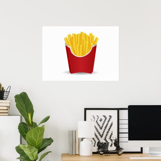 French Fries Poster (Heimbüro)