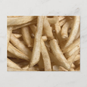 French Fries Postkarte