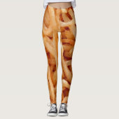 French Fries Potato Fry Leggings (Vorderseite)