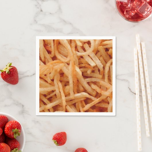 French Fries Potato Fry Serviette (Beispiel)