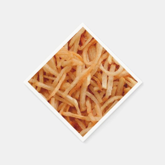 French Fries Potato Fry Serviette (Ecke)