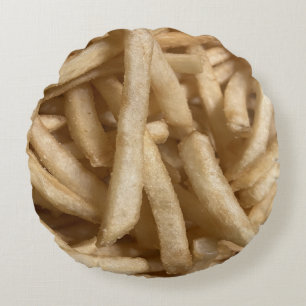 French Fries Rundes Kissen