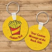 French Fries Schlüsselanhänger