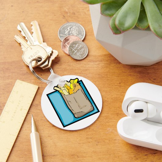 French Fries Schlüsselanhänger