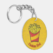 French Fries Schlüsselanhänger (Vorderseite links)