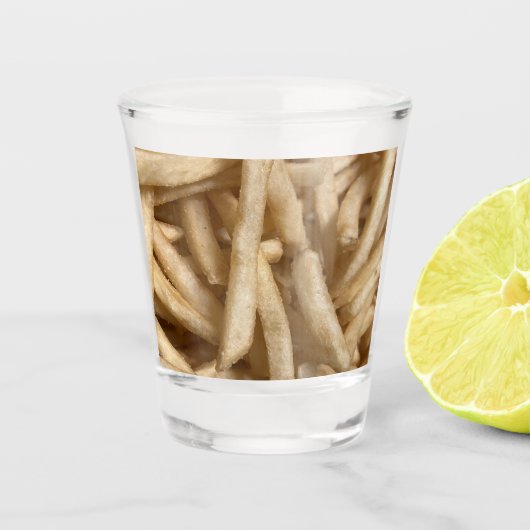 French Fries Schnapsglas (Vorderseite)