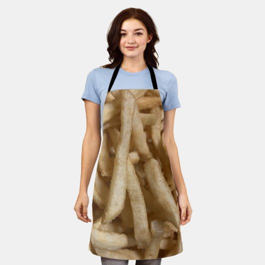 French Fries Schürze (Getragen)