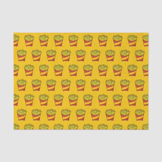 French Fries Seidenpapier (Vorderseite)