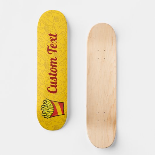 French Fries Skateboard Deck (Vorderseite)