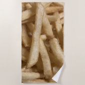 French Fries Strandtuch (Vorderseite)
