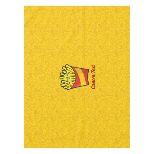 French Fries Tischdecke (Vorderseite)