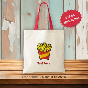 French Fries Tote Bag Tragetasche