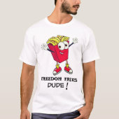 French Fries Typ TGIF Shirt - Funny Food T-Shirt! (Vorderseite)