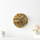 French Fries Wall Clock Runde Wanduhr (Zuhause)