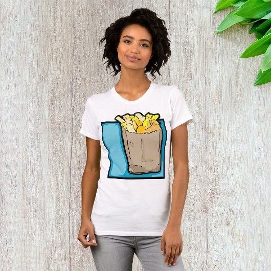 French Fries Womens T - Shirt