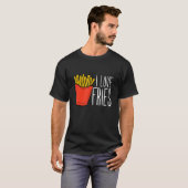 French Fry I Love Fries T-Shirt (Vorne ganz)
