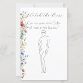 French Garden Party Blume Brautparty (Vorderseite)