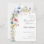 French Garden Party Blume Lavendel Einladung (Vorderseite)