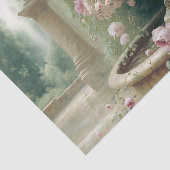 French Garden Urn Seidenpapier (Ausschnitt)