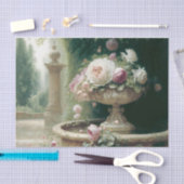 French Garden Urn Seidenpapier (Handwerk)