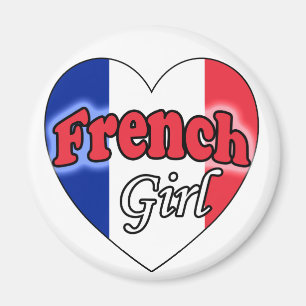 French Girl Magnet