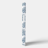 French Gray Elegant Damask Case-Mate iPhone Hülle (Rückseite / Rechts)