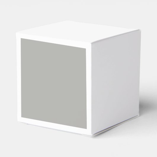 French Gray Paris Themed Eiffel Tower Geschenkschachtel (Rückseite)