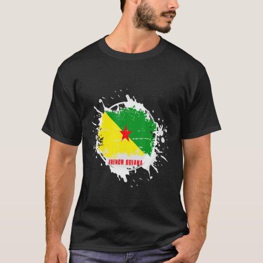 French Guiana Splash T-Shirt (Vorderseite)