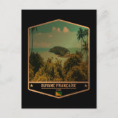 French Guyana Postkarte (Vorderseite)