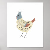 French Hen Art Print Poster (Vorne)