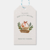 French Hens | 12 Day of Christmas Holiday Geschenkanhänger (Vorderseite)