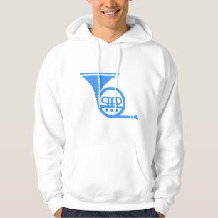 French Horn - Baby Blue Hoodie