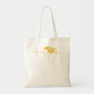 French Horn Music Lover Heartbeat Horn4 Tragetasche