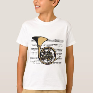 French Horn musical 06 B T-Shirt