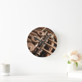 French Horn Runde Wanduhr (Zuhause)