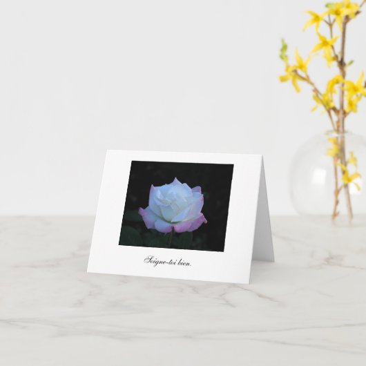 French-Hure Karte (Gelbe Blume)