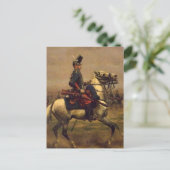 French Hussar Postkarte (Stehend Vorderseite)
