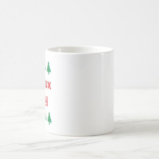 french joyeux noel kaffeetasse (Mittel)